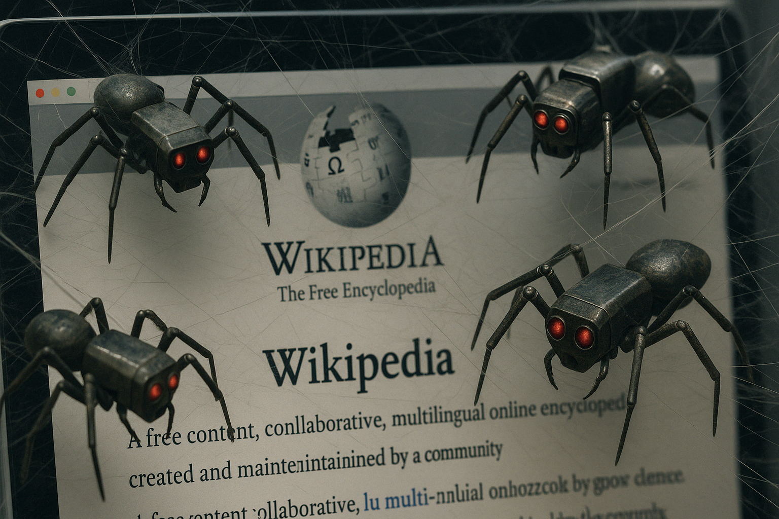 La avalancha de bots pone en jaque a Wikipedia: ¿quién paga el precio del conocimiento gratuito?