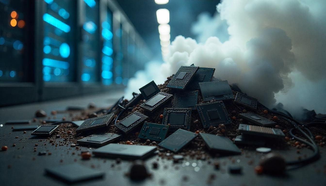 El auge de la inteligencia artificial dispara la crisis de residuos tecnológicos