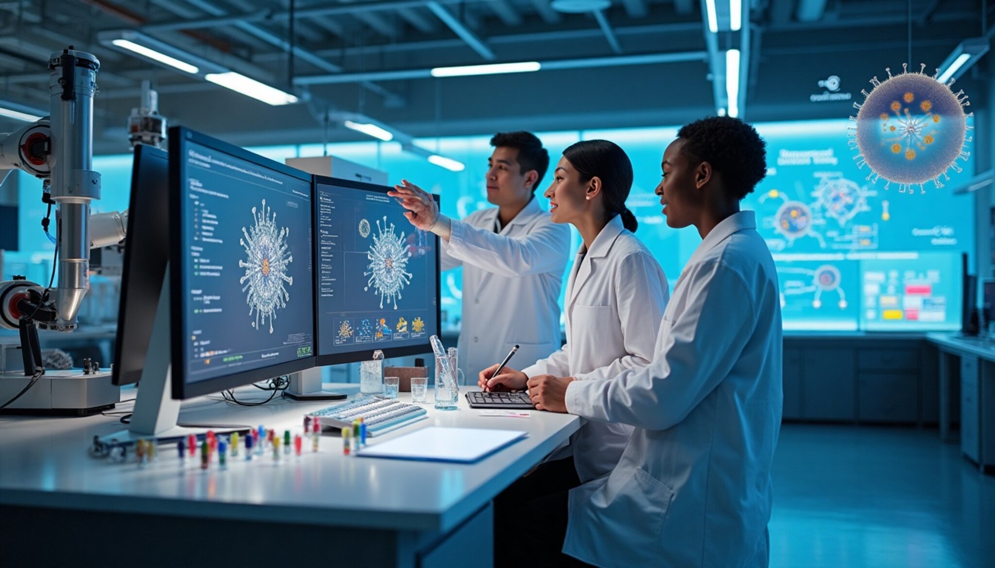 IA Acelera el Descubrimiento de Antivirales con Datos Limitados