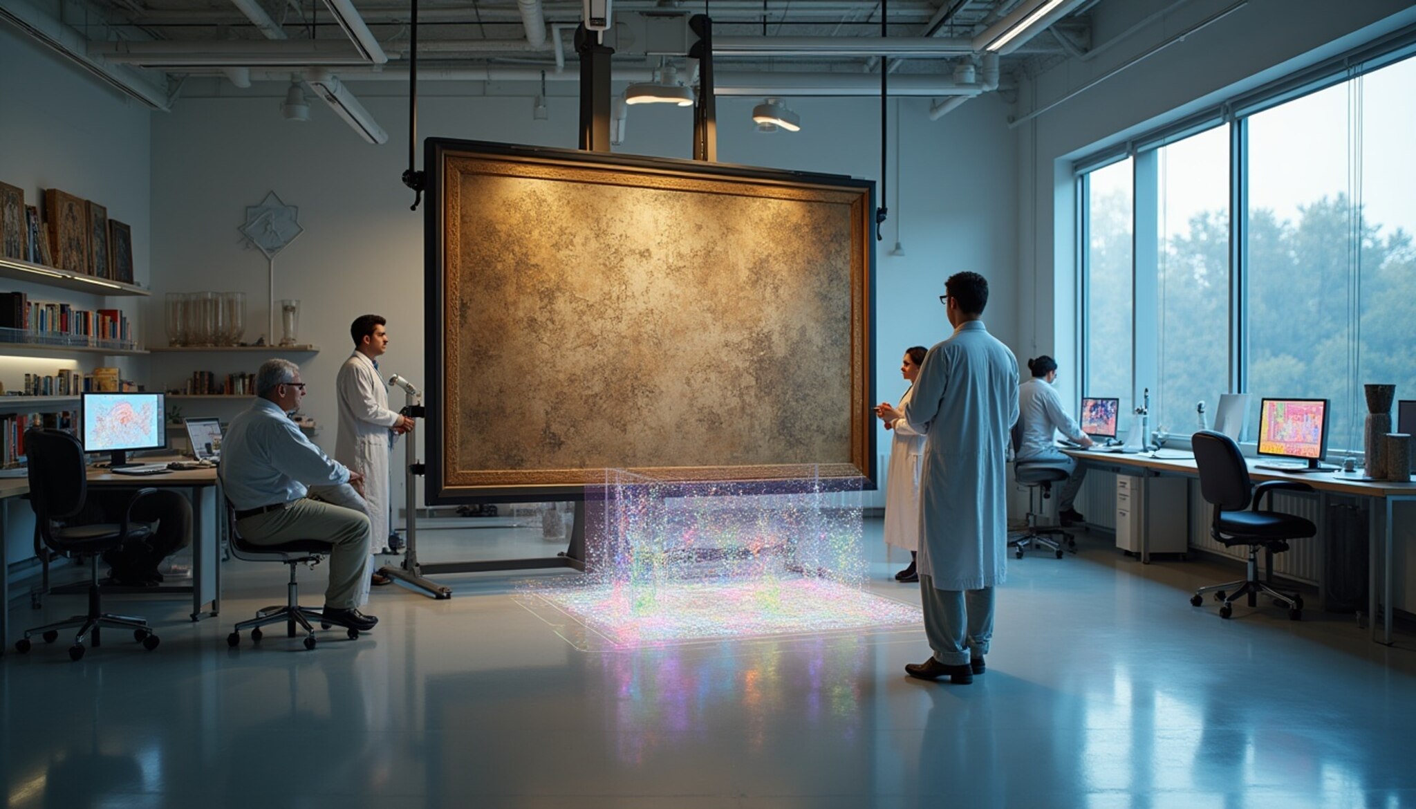 Innovación en Restauración: La Máscara Digital que Resucita Obras de Arte