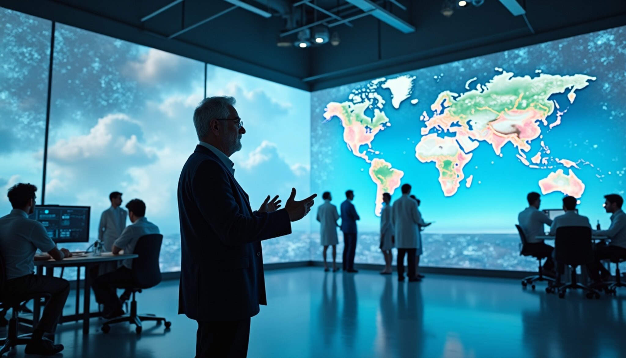 el discurso de mario picazo: entre el cielo y la tecnología