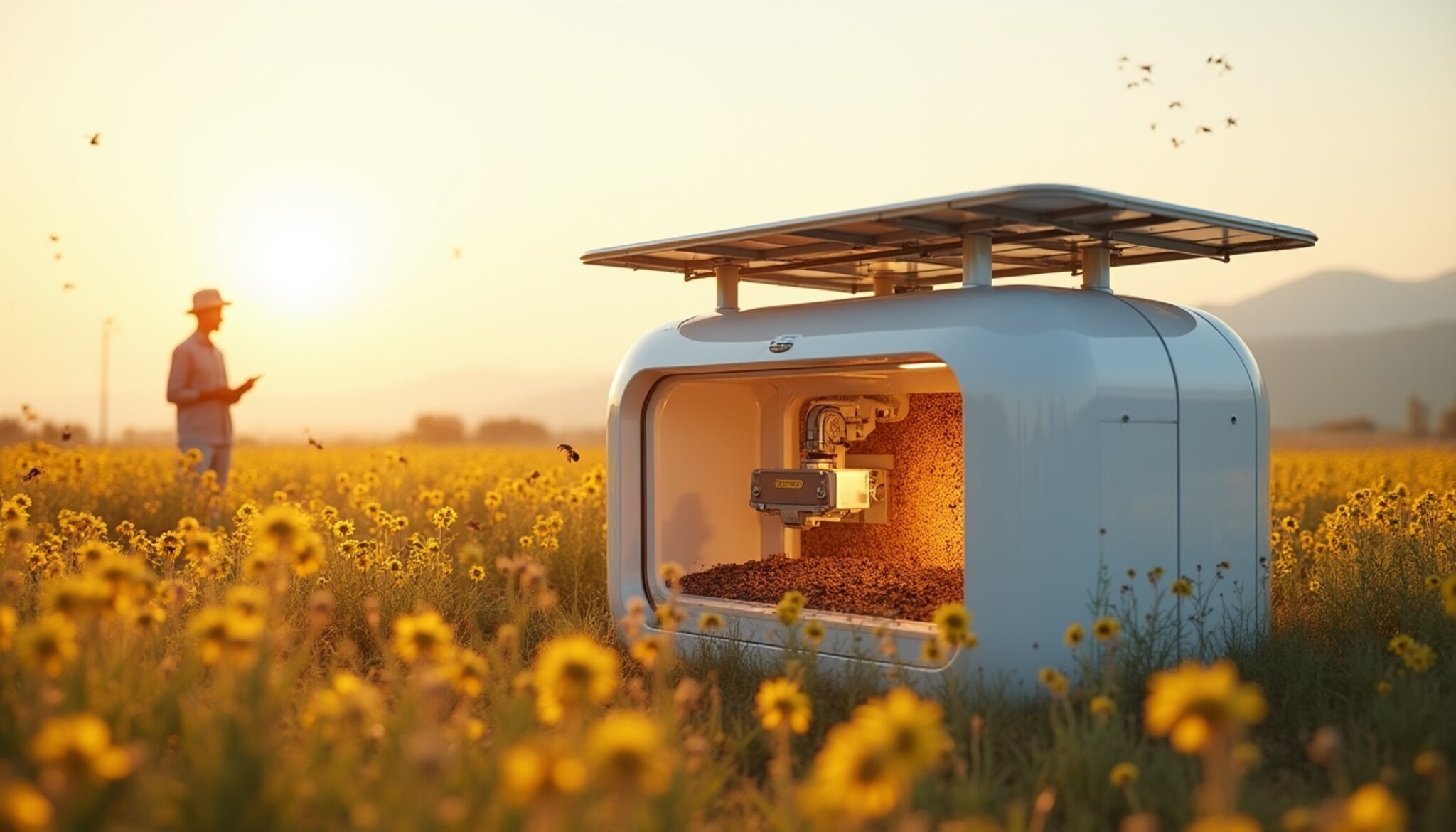 La inteligencia artificial al rescate de las abejas