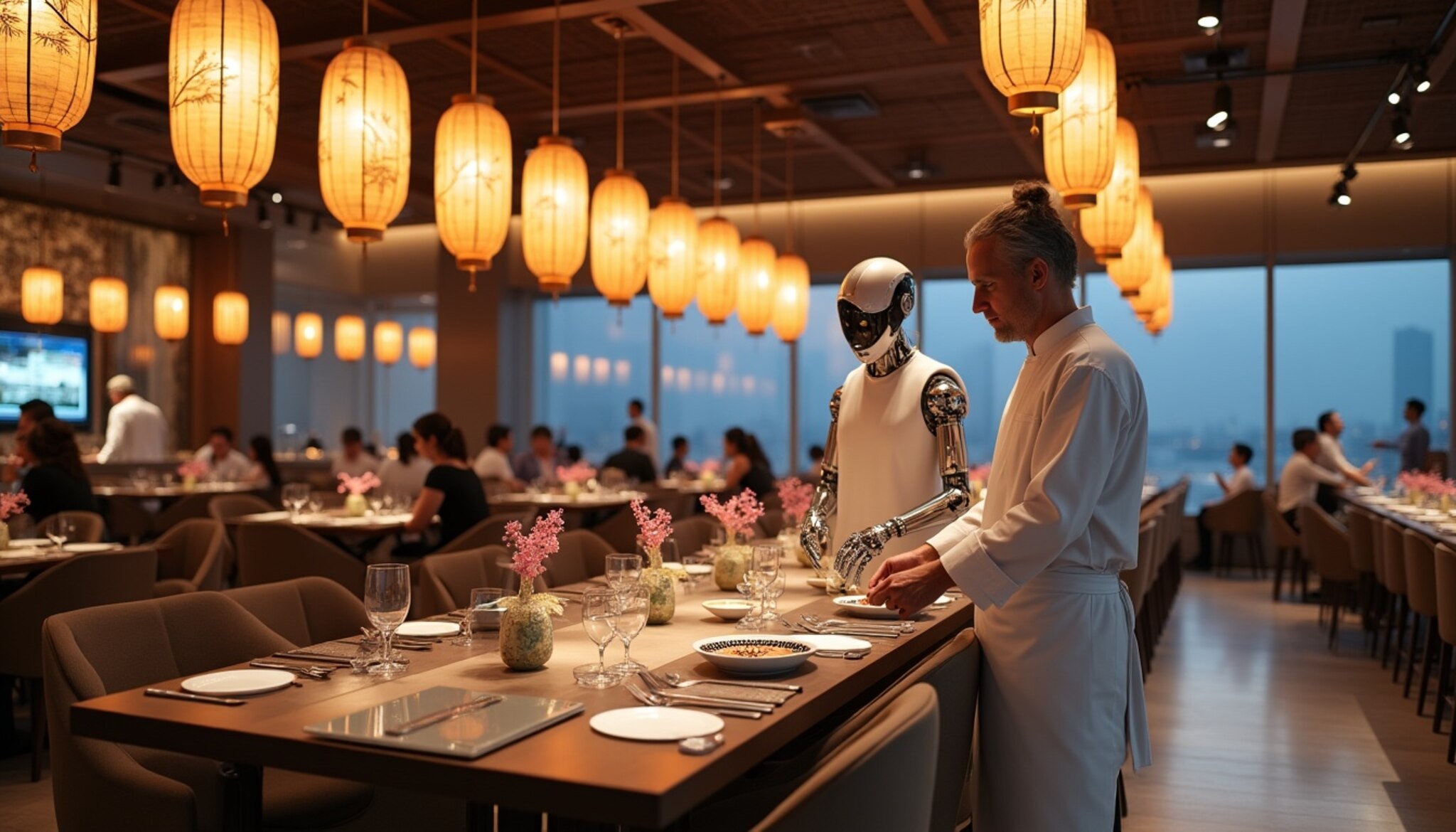 La inteligencia artificial se sienta a la mesa en Dubái