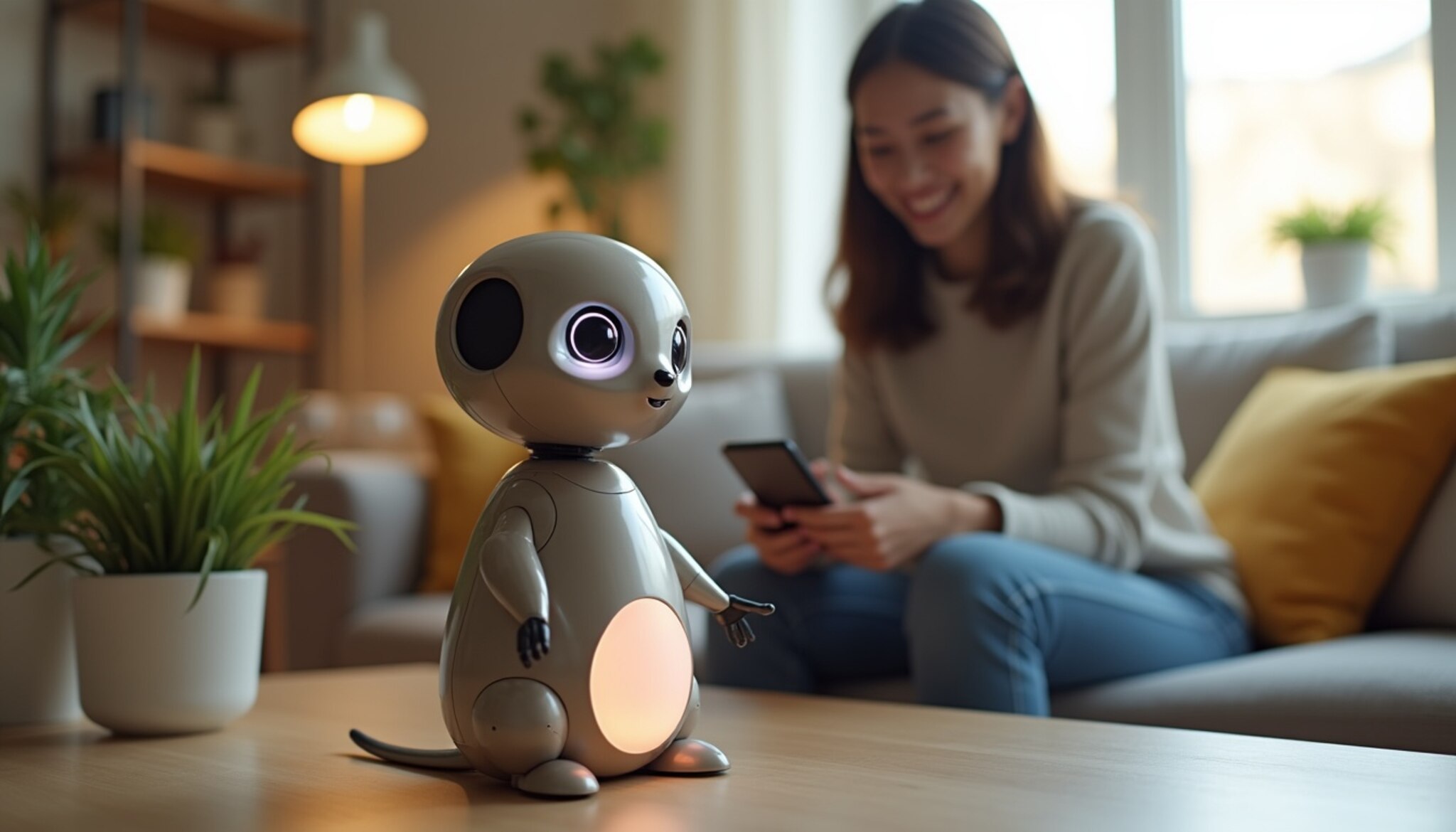 Poketomo: el compañero robótico que cabe en tu bolsillo