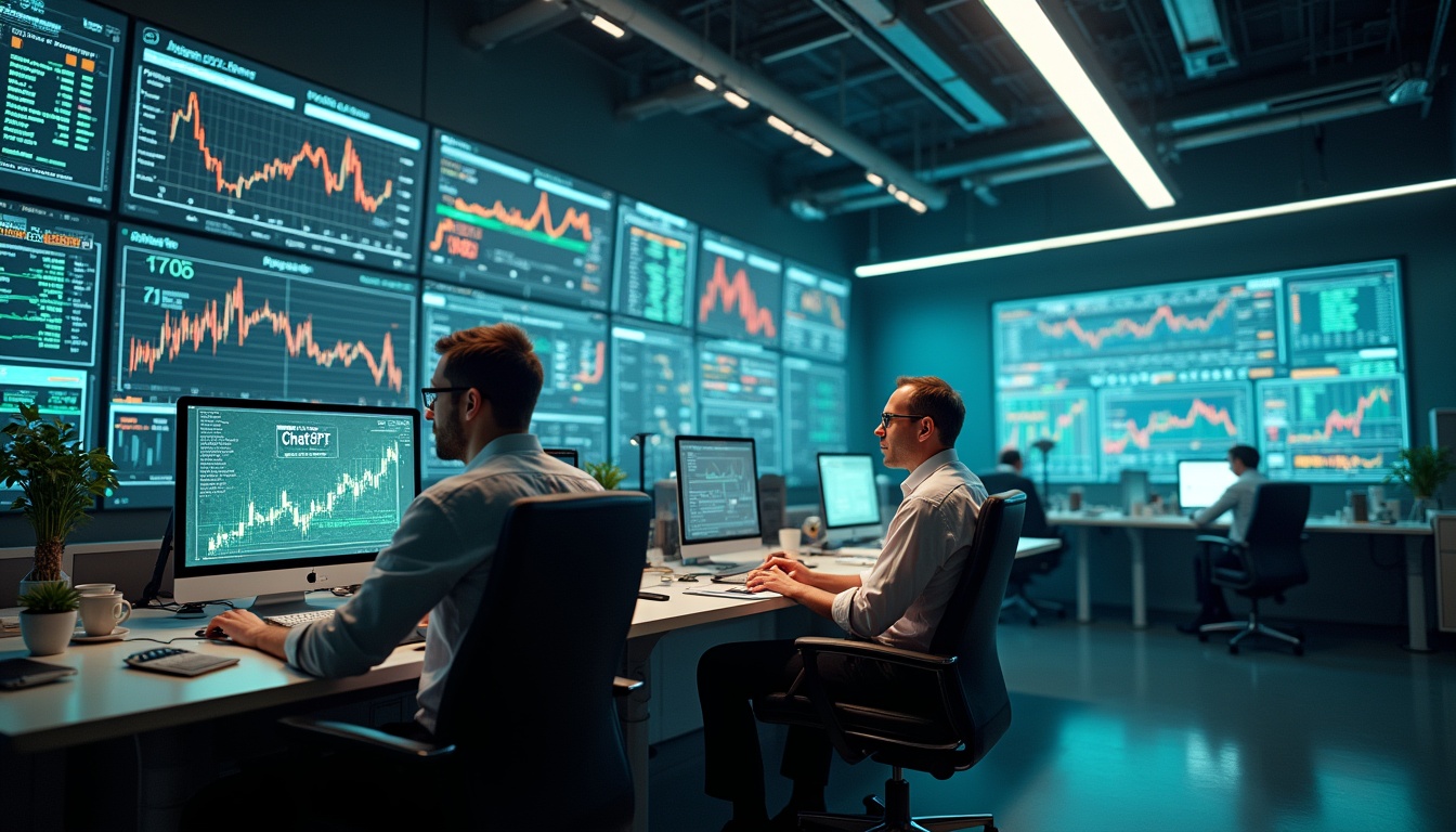 Batalla de chatbots por el mercado bursátil