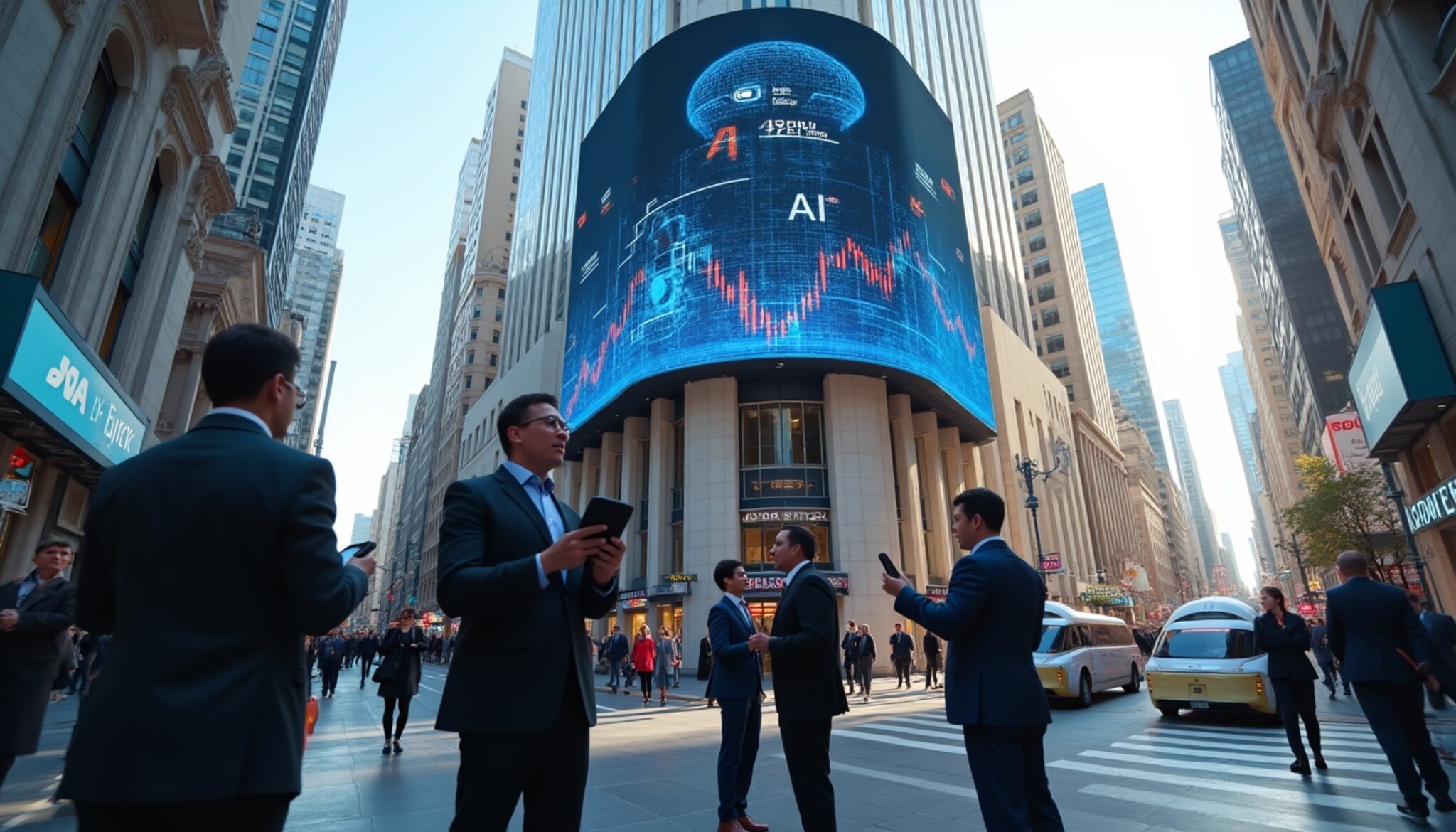 Las Bolsas en máximos históricos gracias a la inteligencia artificial